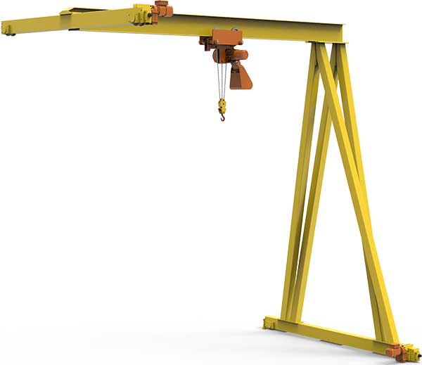 Projeto e Fabricação de Semi-Pórtico