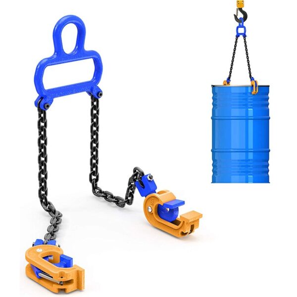 Atualize o estilingue chain de levantamento para o elevador da grua do motor 2000 libras capacidade corrente de aço carbono apropriada para cilindros plásticos e de metal