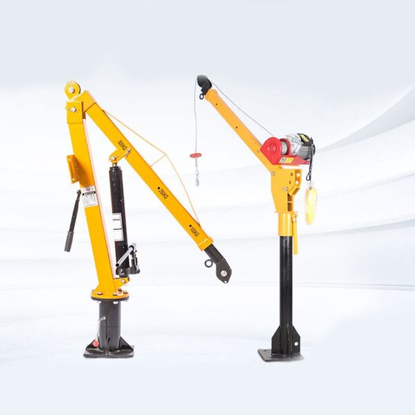 Caminhão diminuto 12v/24v da grua do veículo que carrega e descarrega a carga do elevador que segura o equipamento de levantamento auxiliar