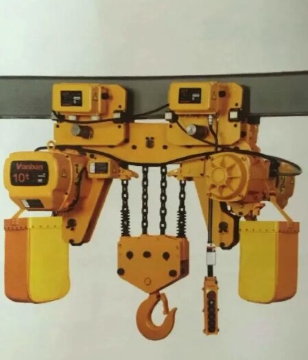 Talha Elétrica de Corrente 10 Toneladas