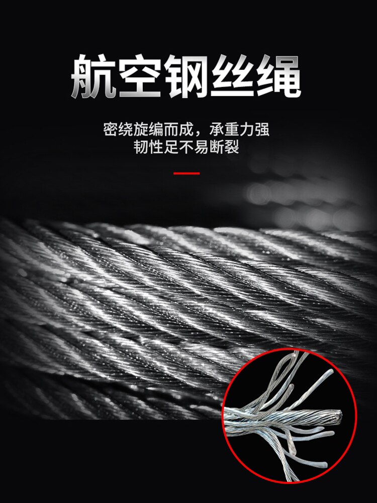 Grua 220v 1 tonelada de gerencio ao ar livre decoração de construção de levantamento de carga grua grua elétrica pequena do agregado familiar - Image 5