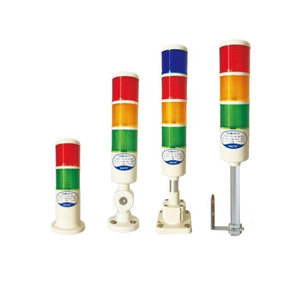 HNTD-LED Luz indicadora, lâmpada de sinal, máquina CNC, trabalhando piloto, luzes de advertência, campainha, tailandês, 24V, TD50, frete grátis