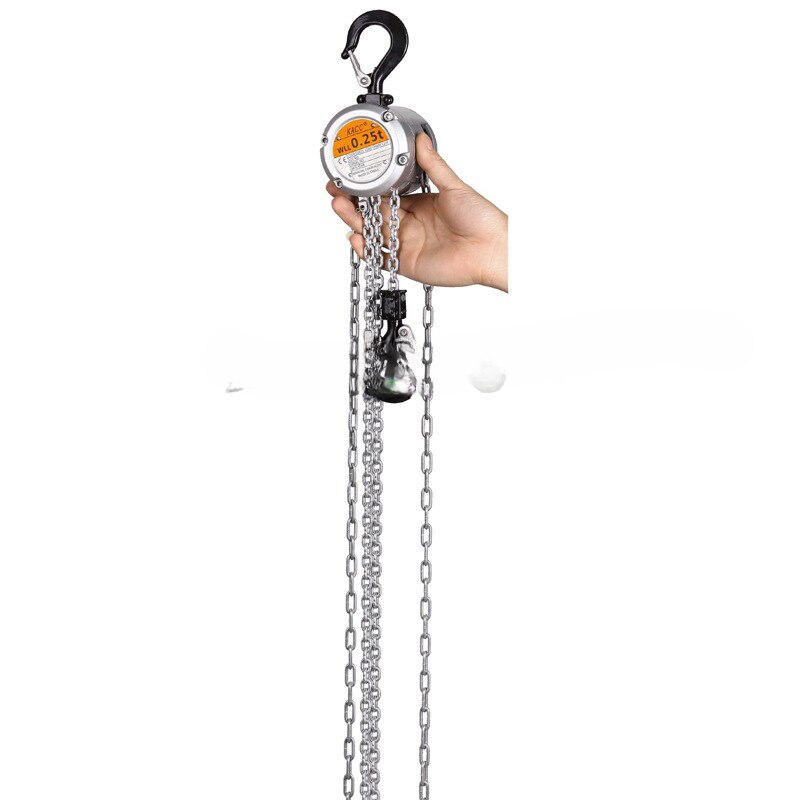 KACC-Mini Mão Cadeia Talha Gancho Mount, Alavanca Manual Portátil, Bloco de elevação, Elevador, Certificado CE, 0,25 Tonelada, 0,5 Tonelada Capacidade, 3 Metro - Image 6