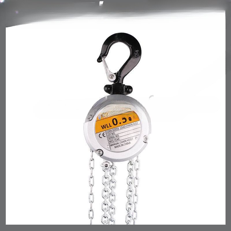 KACC-Mini Mão Cadeia Talha Gancho Mount, Alavanca Manual Portátil, Bloco de elevação, Elevador, Certificado CE, 0,25 Tonelada, 0,5 Tonelada Capacidade, 3 Metro