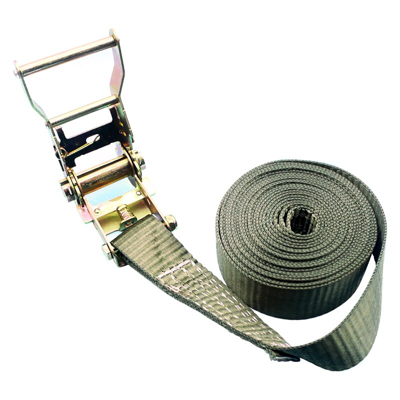 Steel Frame Ratchet Tie Down Cargo Lashing, Correia de envio, Expedição Embalagem Belt Assembly Sling, 1.5 ",3mm,6T, 2m-6m - Image 4