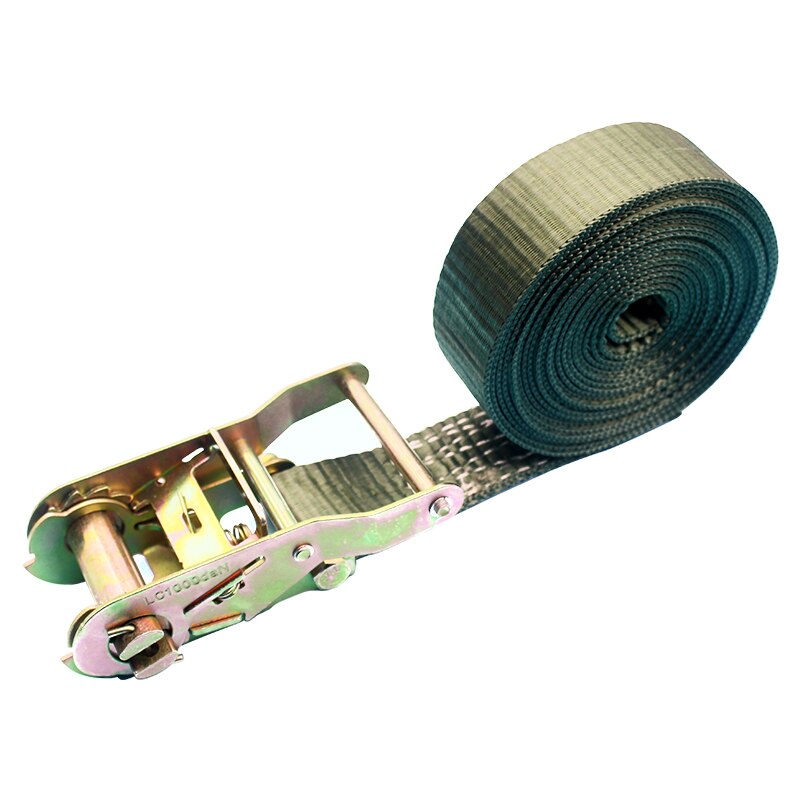 Steel Frame Ratchet Tie Down Cargo Lashing, Correia de envio, Expedição Embalagem Belt Assembly Sling, 1.5 ",3mm,6T, 2m-6m - Image 6