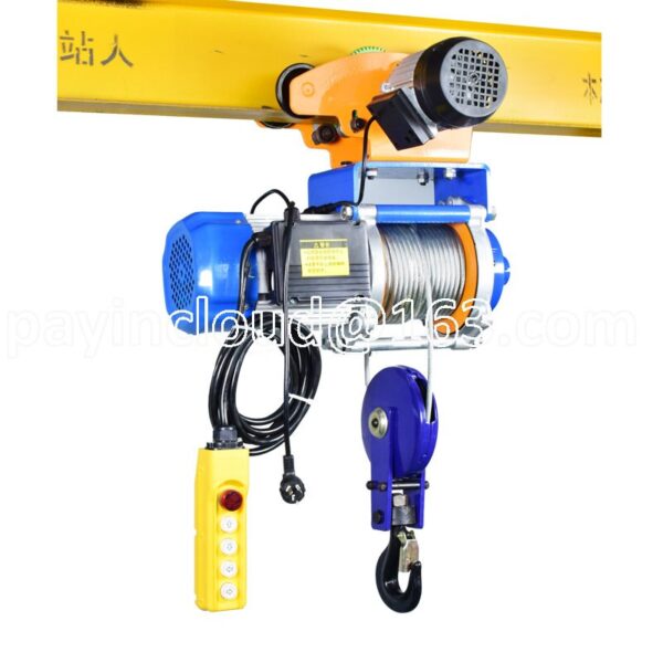 Talha Elétrica 220V Household 2 Toneladas com Carro Esportivo Talha Elétrica 220V Household 2 Ton Sports Car