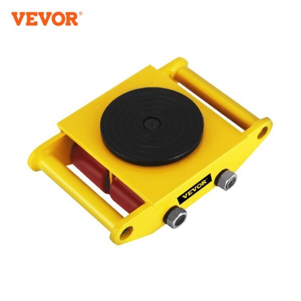 Tanque de transporte pequeno do trole de pálete do carro da maquinaria industrial All-Steel de VEVOR 6T com rotação de 360 graus para transportar a carga