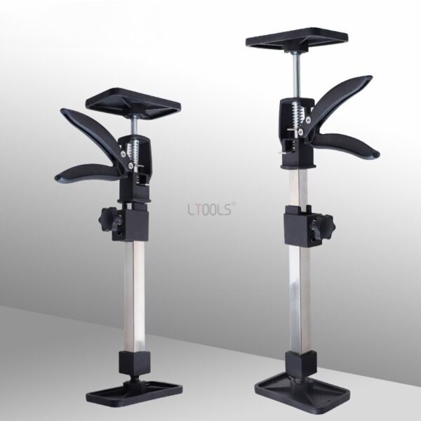 Woodworking Telescopic Suporte Rod Cabinet Hanging Instalação Levantamento Quadro de Suporte Dispositivo de Levantamento Mão-Saving Arm Jack