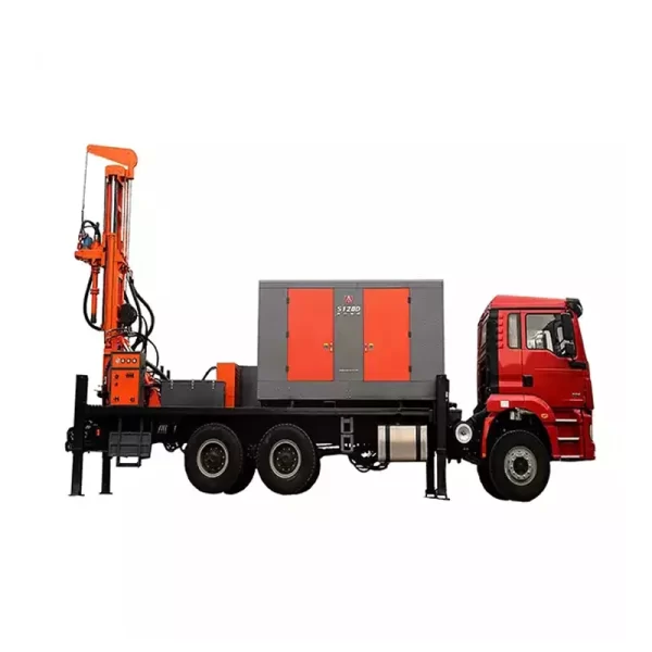 350M Pneumatic Water Well Drilling Machine Customized Truck Mounted Well Drilling Rig