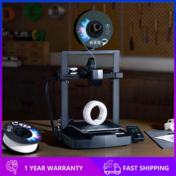3d Printer High Precision with Fast 3D Printing Direct Extruder Machine CR Touch Automatic Leveling Sprite Extruder Dual Z-axis