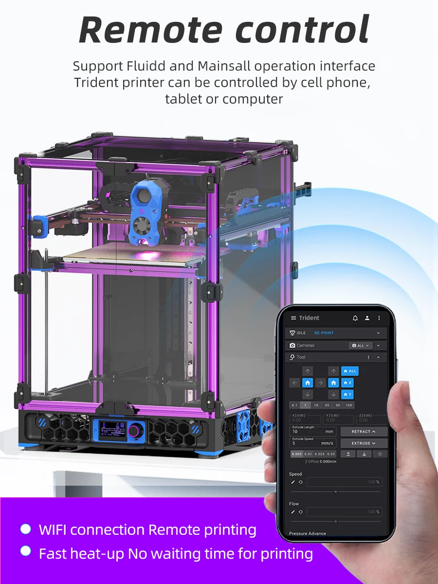 3d Printer Upgrade Auto Leveling 3D Printer Kit Diy Free 10m Filament LCD 3 D Printer With Aluminum - Image 4
