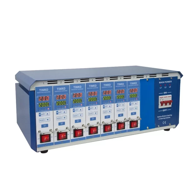 7 Zone hot runner temperature controller for plastic mold moulding