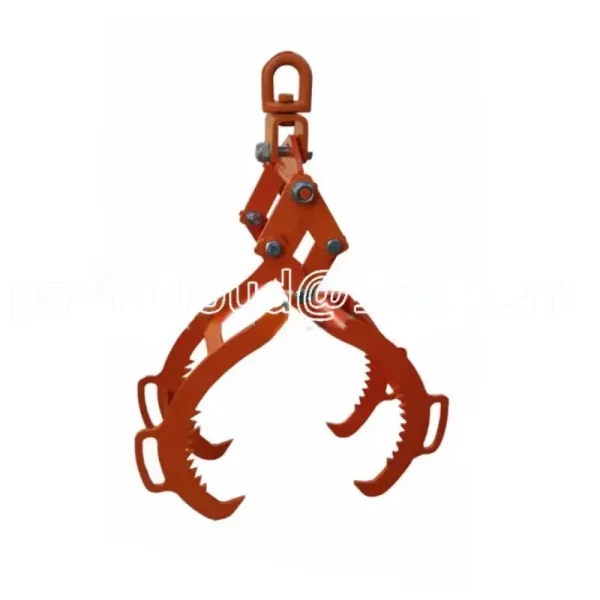 Anti slip hook, log lifting pliers, four claw heavy wood hook, rotating wood cutting device, wood moving device