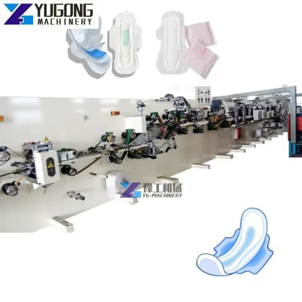 Automatic Sanitary Pad Production Machine Making Sanitary Napkin and Feminine Napkin Packing Machine