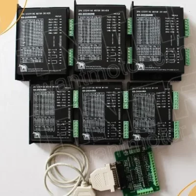 Best Selling! Wantai 6 PCS Stepper Motor Driver DQ542MA 4.2A 50V 128 Micro CNC Router Engraving Grind For Nema 11 16 17 23 motor