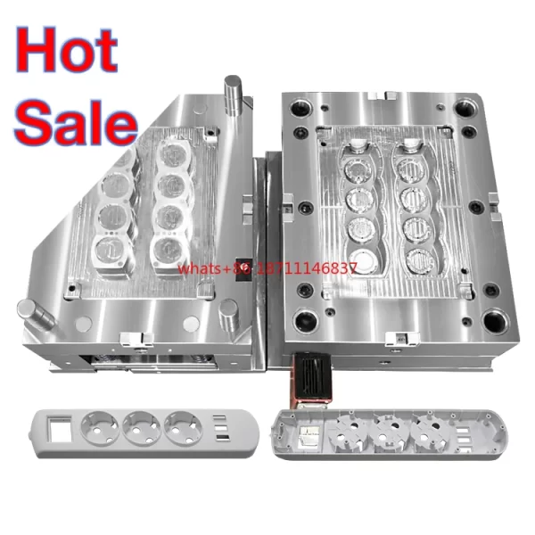 China Dongguan mould and molding companies injection moulding OEM Switch socket plastic injection mould /Mold