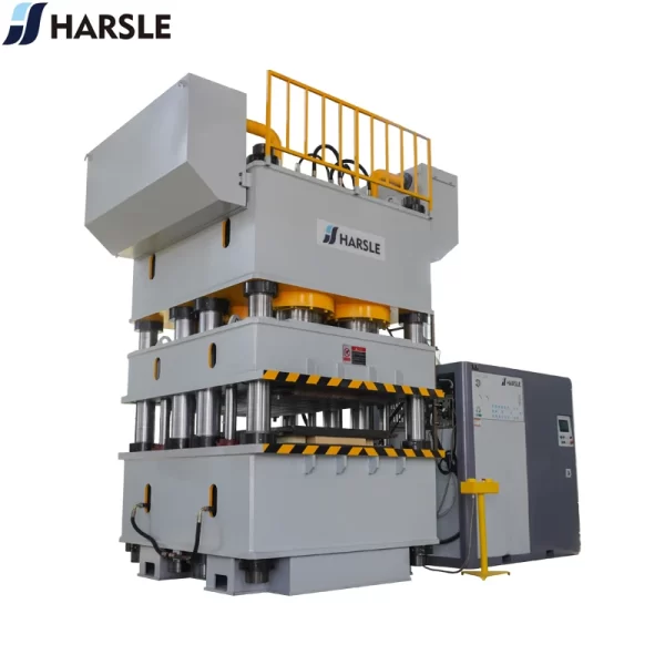 China HARSLE 2500T Metal Sheet Door Embossing Machine With Touch Screen