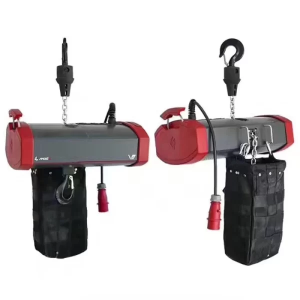 Climbing type Mode V6-R stage motor chain hoist crane polipasto 1 ton