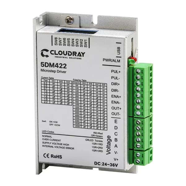 Cloudray 5DM422 Stepper Motor Driver Nema 17 5-Phase For Laser Cutting Machine