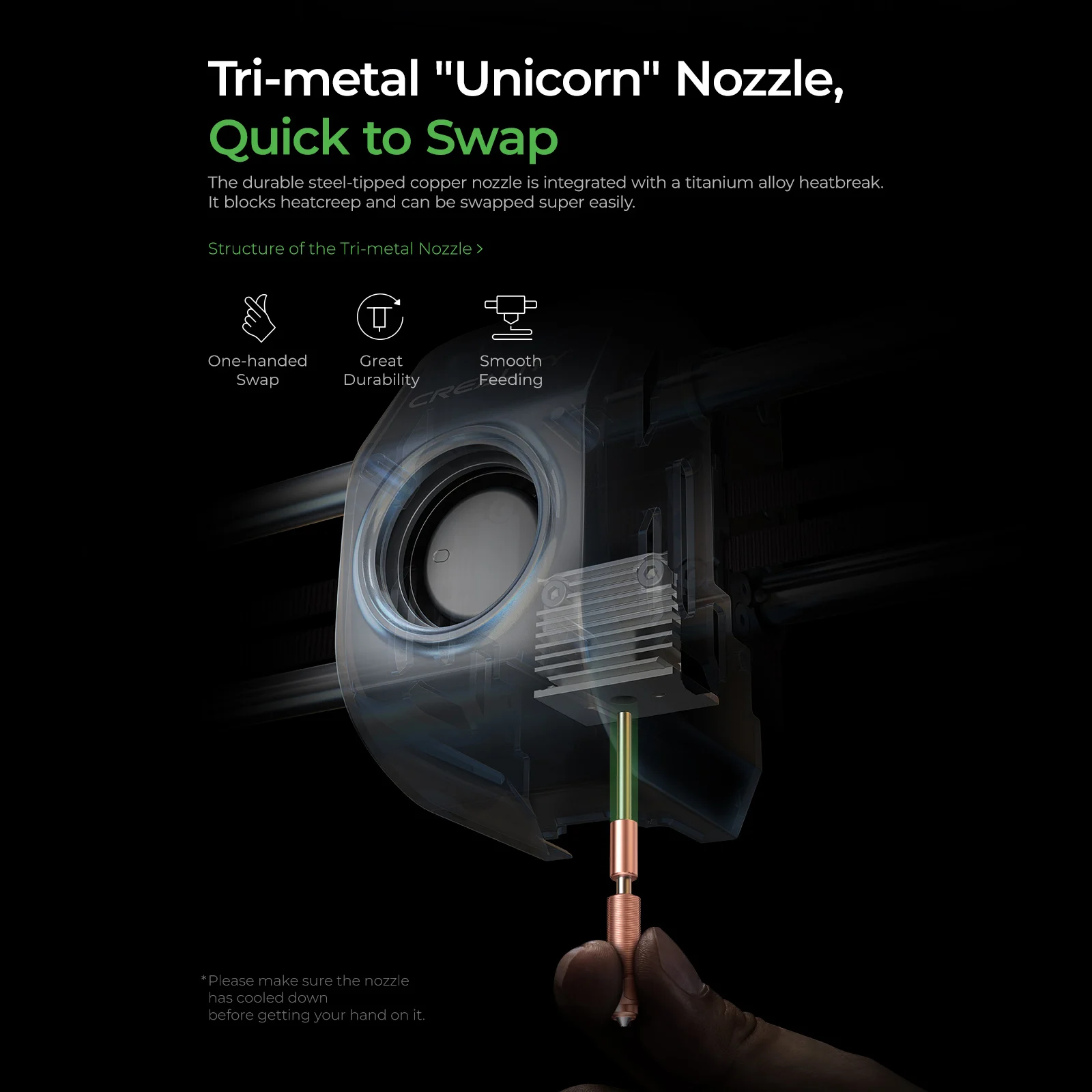 Creality K1C 3D Printer With AI Camera 600mm/s High Speed Printing Auto Leveling Carbon Fiber Filled All-Metal Extruder Printer - Image 4