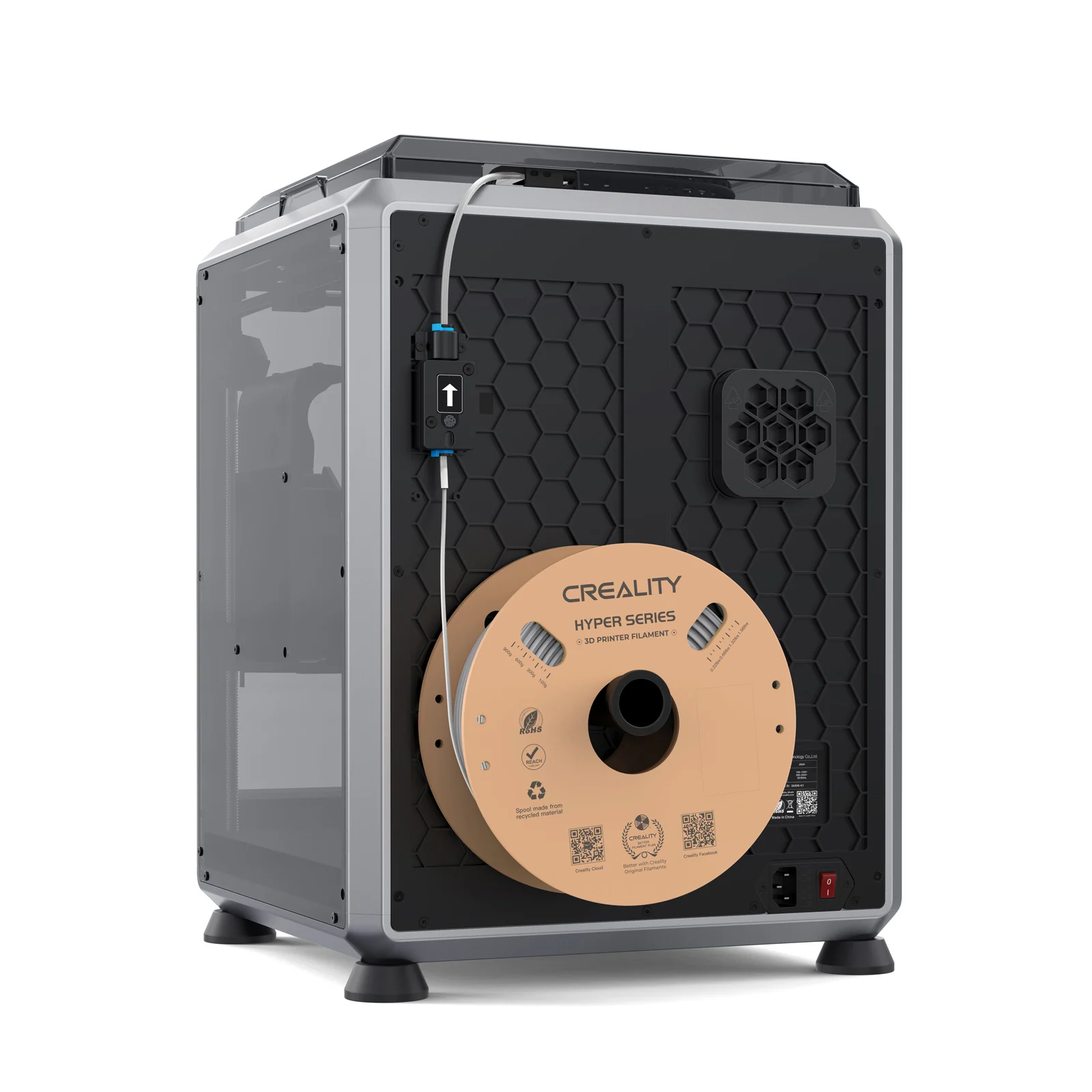 Creality K1C 3D Printer With AI Camera 600mm/s High Speed Printing Auto Leveling Carbon Fiber Filled All-Metal Extruder Printer - Image 6