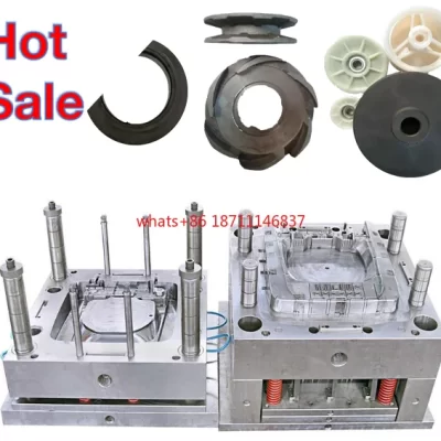 Custom Plastic Injection Aluminium Die-casting Silicone Rubber Mold Mould For Idler Roller Pulley Wheel Ring