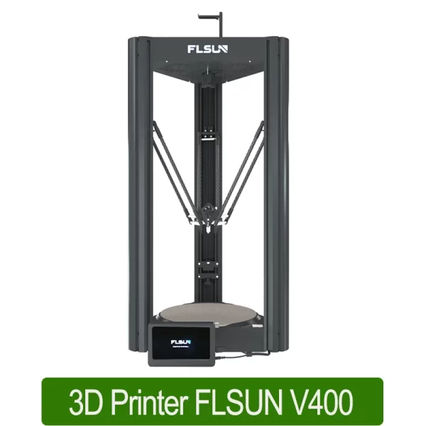 FLSUN V400 Super Fast Speed 400mm/s Klipper 7inches Touch Screen Moonraker Large Print Size 300x410mm 3D Printer