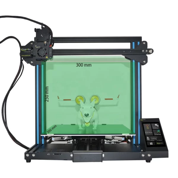 Hot Clone min printer Free leveling FDM 3D printer kit filament machine FDM 3d printer 300*300*250 Printing Size