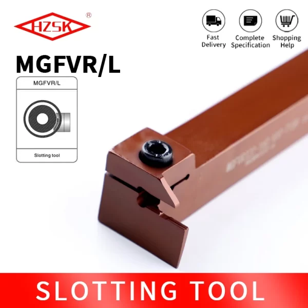 MGFVR220 MGFVR320 MGFVR420 High Quality Spring Steel Grooving Tool End Slot Cutter CNC Machine Cutting Tools Holder Cutter