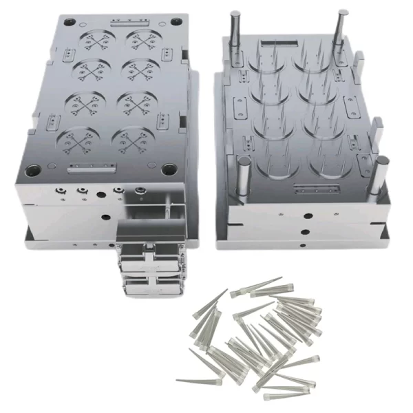 Mold Factory Customized High Speed Hot Runner Plastic Pipette Tips Injection Mould
