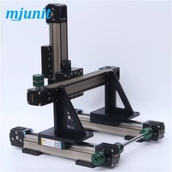 Motorized XYZ linear motion Nema 17 guide way belt drive linear rail