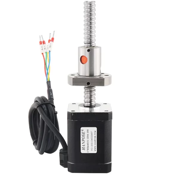 NEMA 17 360 Ball screw motor, high precision C5 48mm current 1.8 to 52n cm