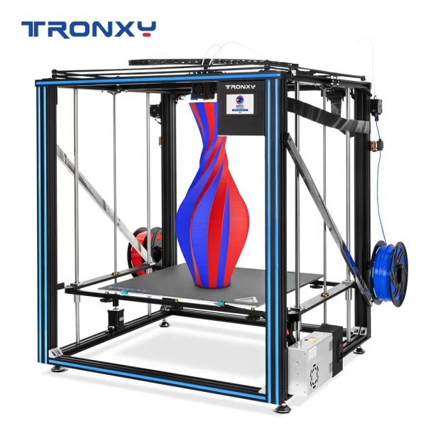 TRONXY X5SA 500-2E 3D Printer Kit Large Print Size 3d Printer High Precision 2 In 1 Auto- Leveling FDM 3d Printers 500*500*600mm