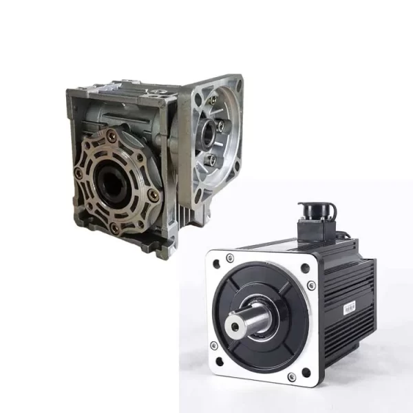 nema 17 24V DC motor gear reducer NMRV30 bore 14mm Hollow shaft for game chair