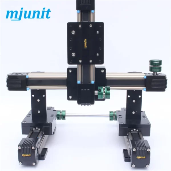 toothed belt drive rail manufacturer 24vdc actuator linear motion slider Motorized XYZ axis Nema 17 23 high speed guideway