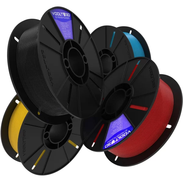 Voolt3D Filamento PLA Para Impressão 3D com Diversas Cores 1.75mm 1kg