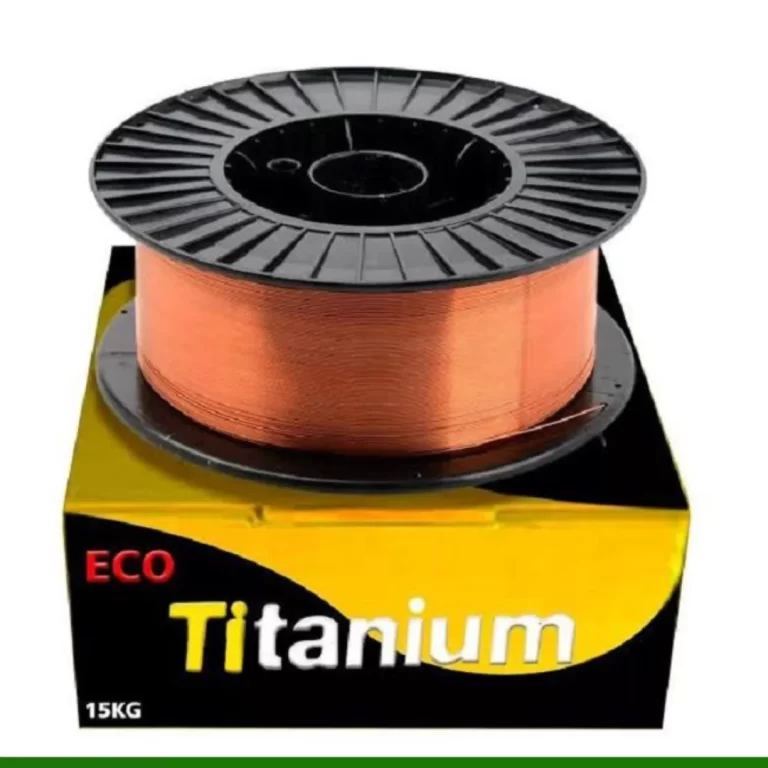 Titaniam Rollo Rolo Arame Solda Mig Eco 1.0mm Carretel 15kg Titanium - HFG 3D