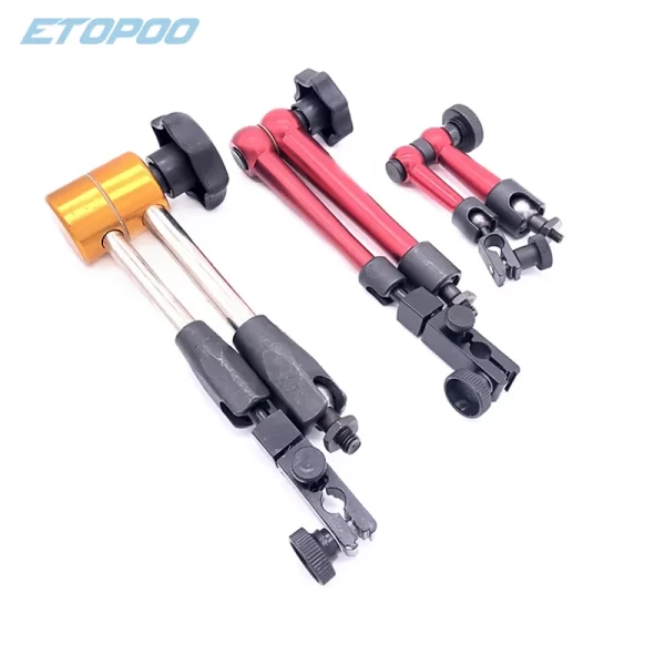 Dial Indicador com Suporte Base Magnético, Indicadores de Precisão, Center Finder, Ferramenta de Medição, Calibração Equipamentos, 10mm