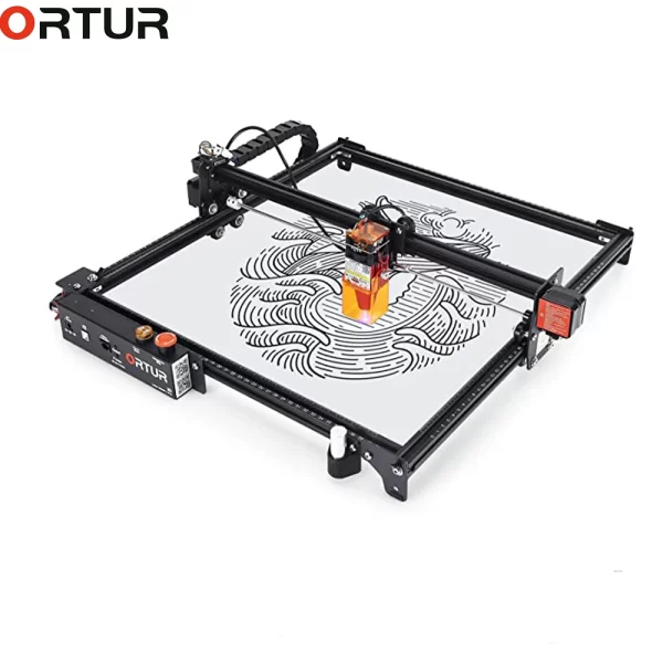 Ortur-master 2 pro s2-lf gravador a laser, diy máquina de corte, MDF com bocal de suporte aéreo