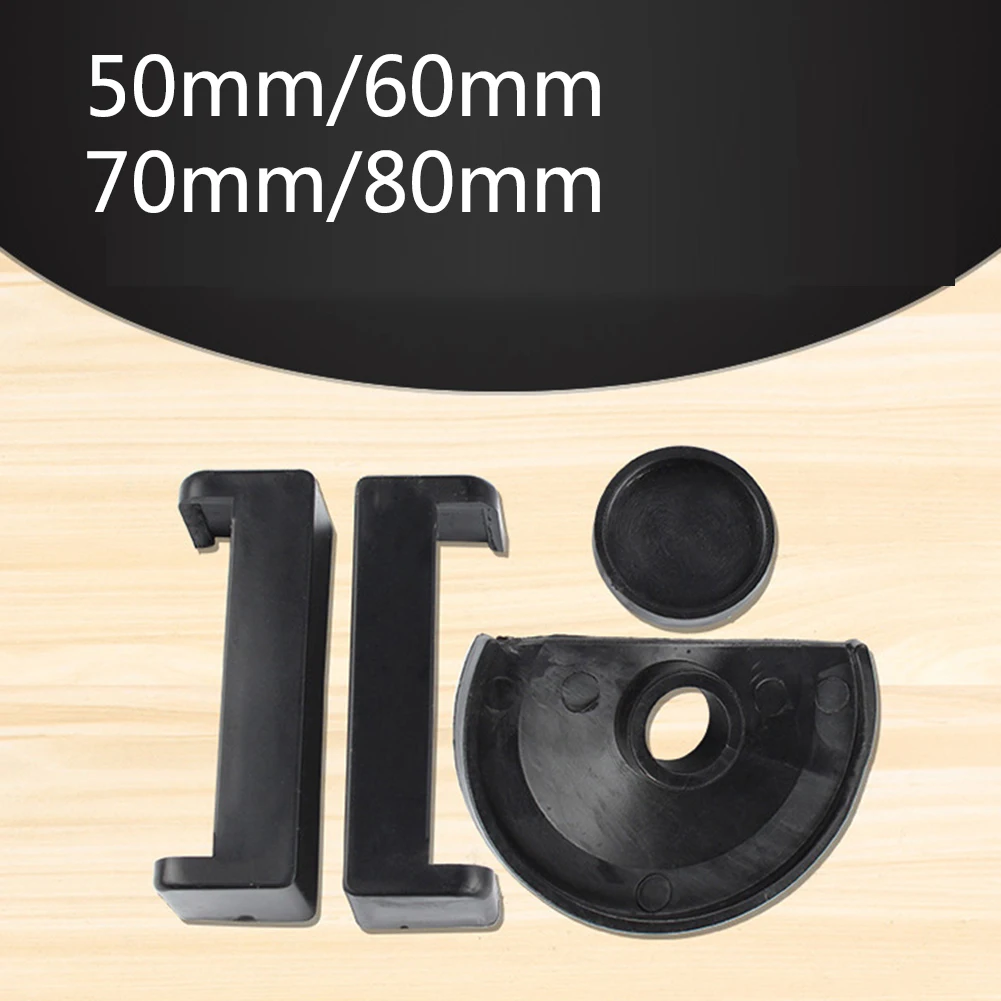 Bench Vise Swivel Ferro Fundido, Multifuncional Braçadeira Pesada, Acessórios de Almofada de Borracha Antiderrapante, Largura da Mandíbula, 60mm, 360 Graus - Image 6