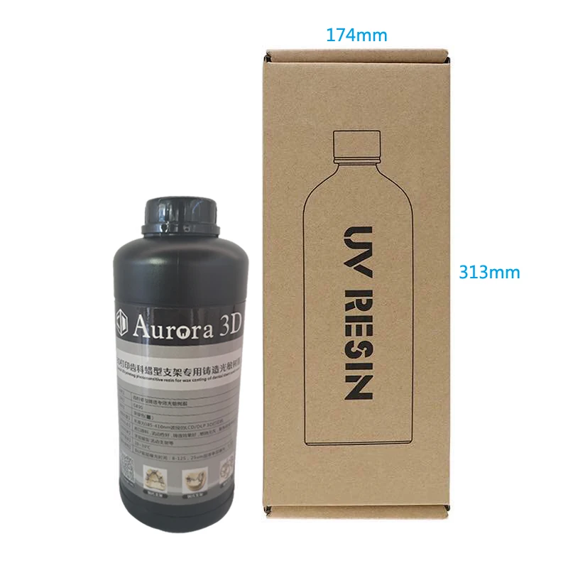JEWELRY Casting Diretamente Branco Cera Alta Epóxi Rígida UV Resina Impressão Phrozen Octavelight Brilhante DLP LCD SLA Impressora 3D 1000ML - Image 3