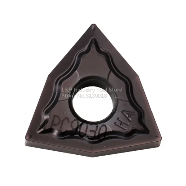 Profissional Metal Lathe Cutter, Inserção de Aço Inoxidável, CNC Ferramentas Mecânicas, Genuine Korea Brand, WNMG080408-HA, PC9030