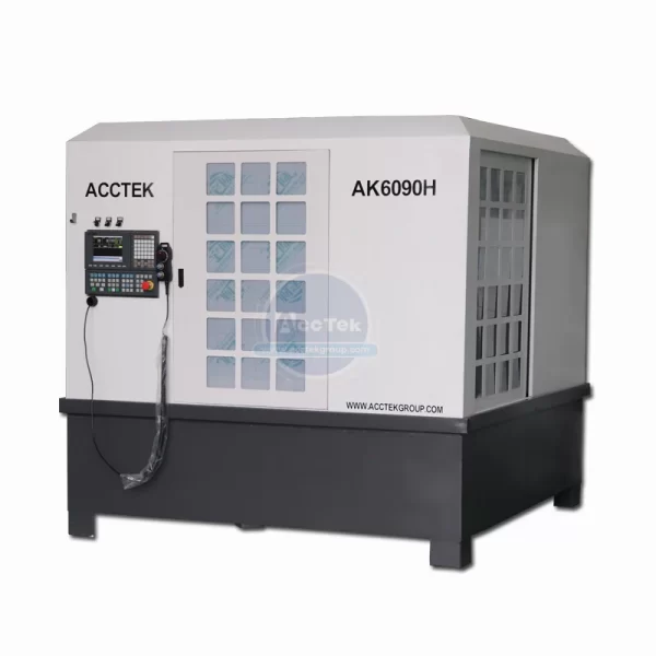 CNC Metal Mould Maker Fresadora, CNC, totalmente fechado Design, Centro de Usinagem, Precisão, China AccTek, 6060, 6090, 7090