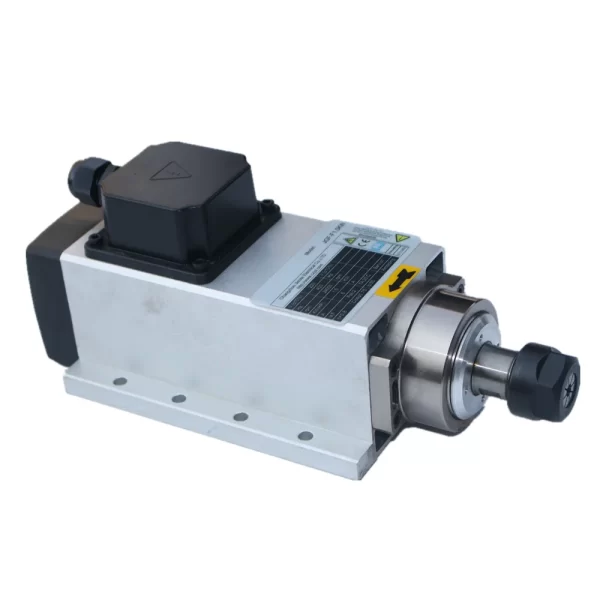 Eixo cnc, refrigerado a ar, quadrado, 1500 kw, 220 w, com eixo de 110v, 24000 v, rpm, com pinça er11 para máquina de roteamento cnc