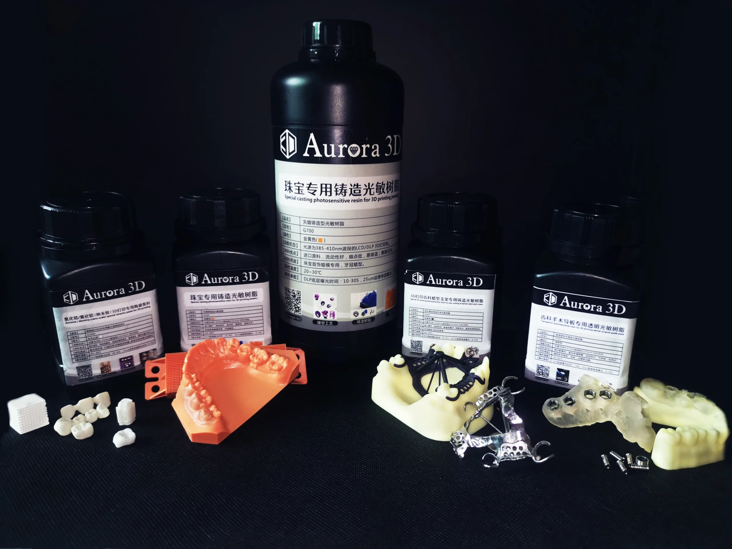 JEWELRY Casting Diretamente Branco Cera Alta Epóxi Rígida UV Resina Impressão Phrozen Octavelight Brilhante DLP LCD SLA Impressora 3D 1000ML - Image 2