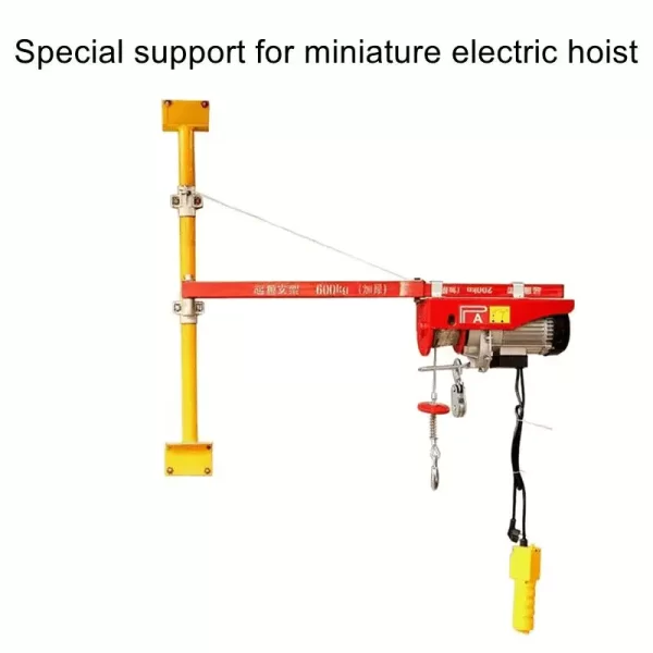 Suporte elétrico da grua, Suporte especial, Coluna de parede, Mini guindaste doméstico, Guindaste pequeno