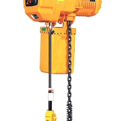 Talha elétrica de corrente com botoeira e Gancho com Trolley  cap. 2 ton, 5 ton, 10ton, 15ton, 20 ton. - Bloco de guindaste elétrico de corrente com gancho, alta qualidade, barato, 10, 15, 20 ton, amplamente usado