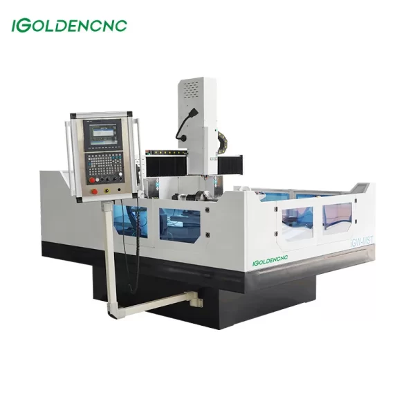 Fresadora de metal CNC, grande fresadora de metal, fresadora de metal semi-fechado, Softwer 7 Axis, 4 Axis