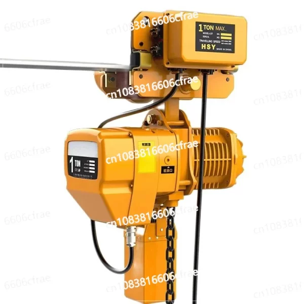 Talha Elétrica com Carrinho Elétrico, Novo, 0,5 Tonelada, 1 Tonelada, 2 Toneladas, 3 Toneladas, 5 Toneladas, 220V, 380V